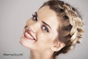 Exercise quality hair care for the perfect wedding style.